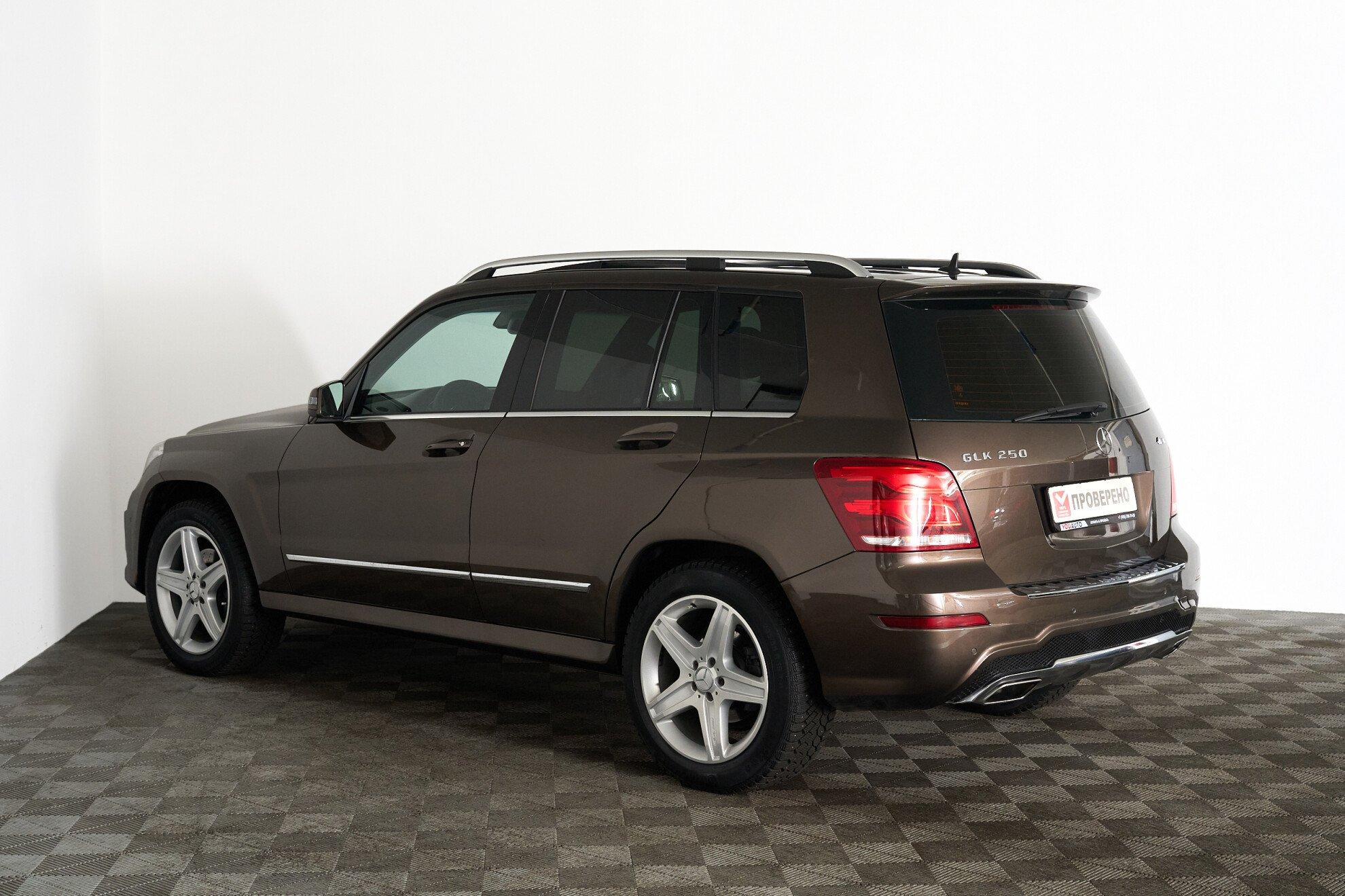 Mercedes-Benz GLK-Класс 2014, коричневый