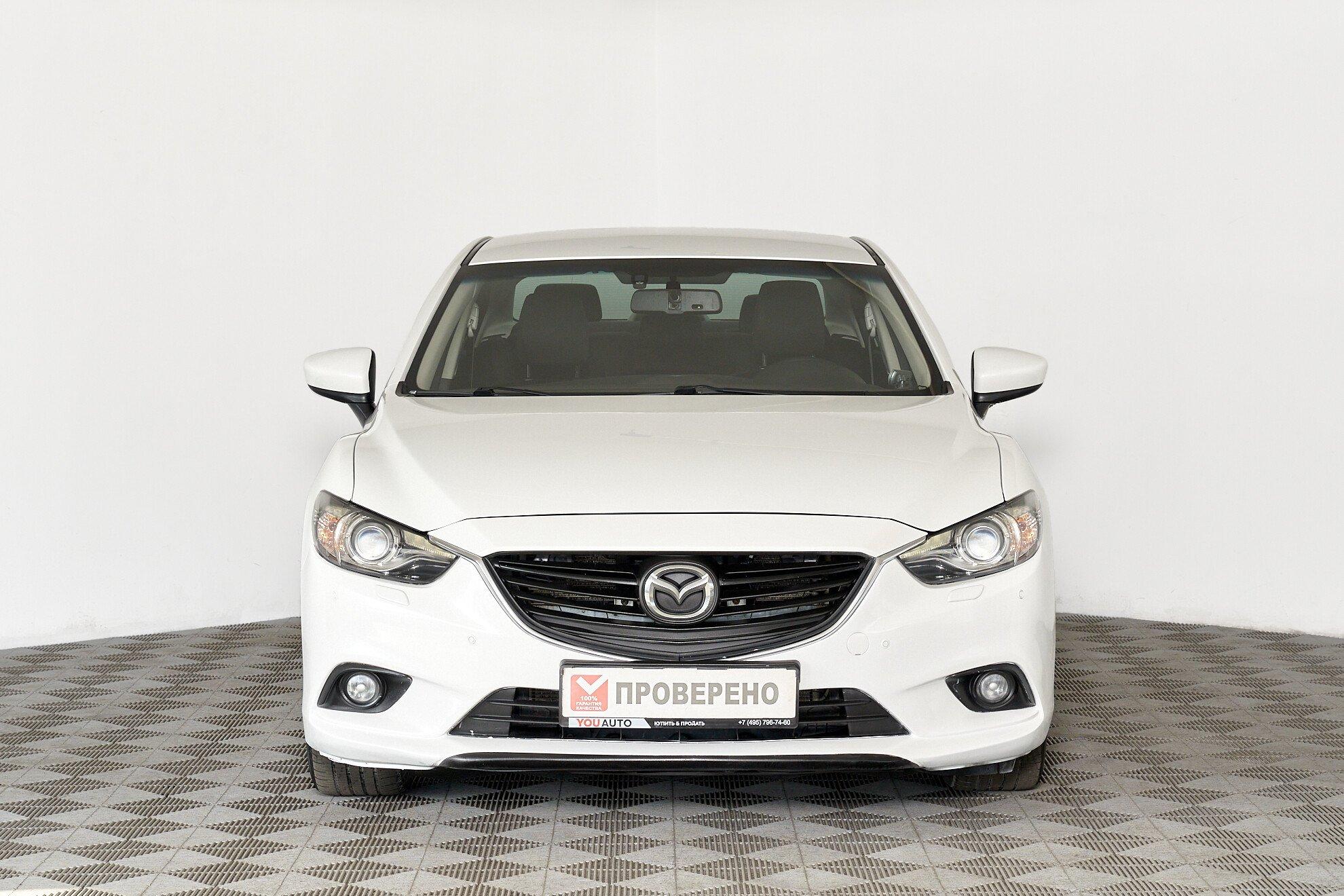 Mazda 6 2013, белый