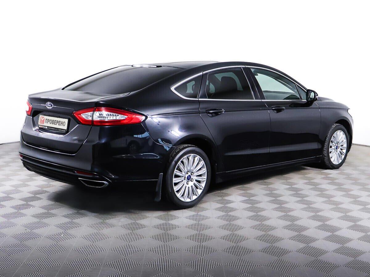 Ford Mondeo 2017, черный