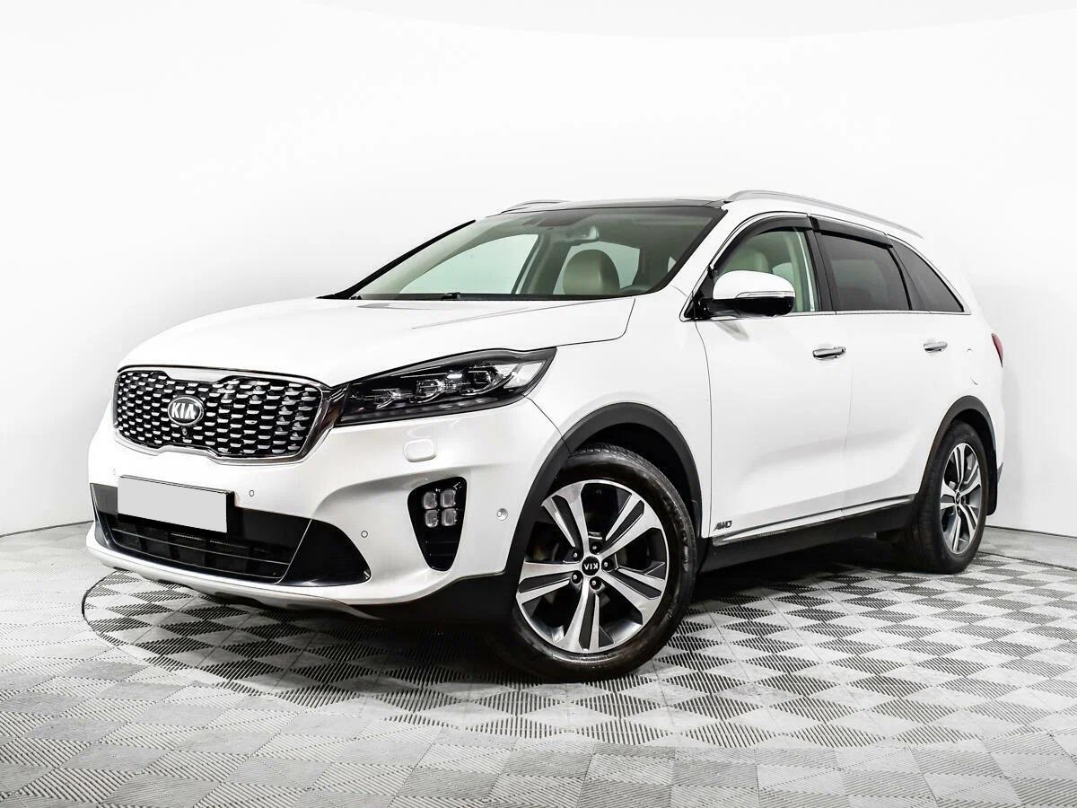 Kia Sorento 2017, белый