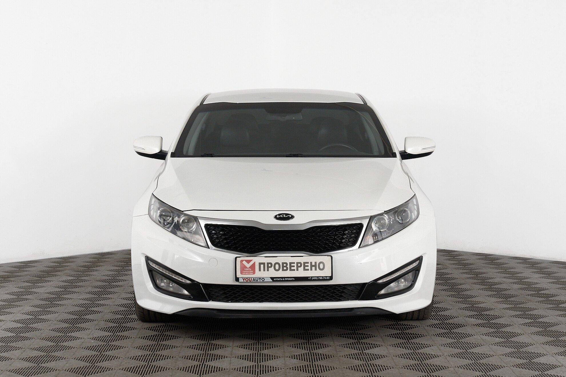 Kia Optima 2012, белый