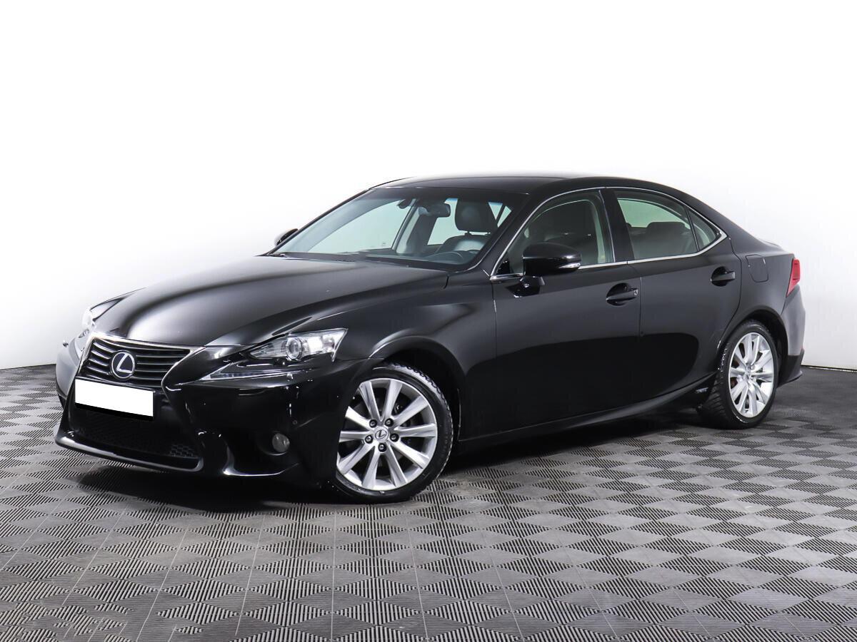 Lexus IS 2015, черный