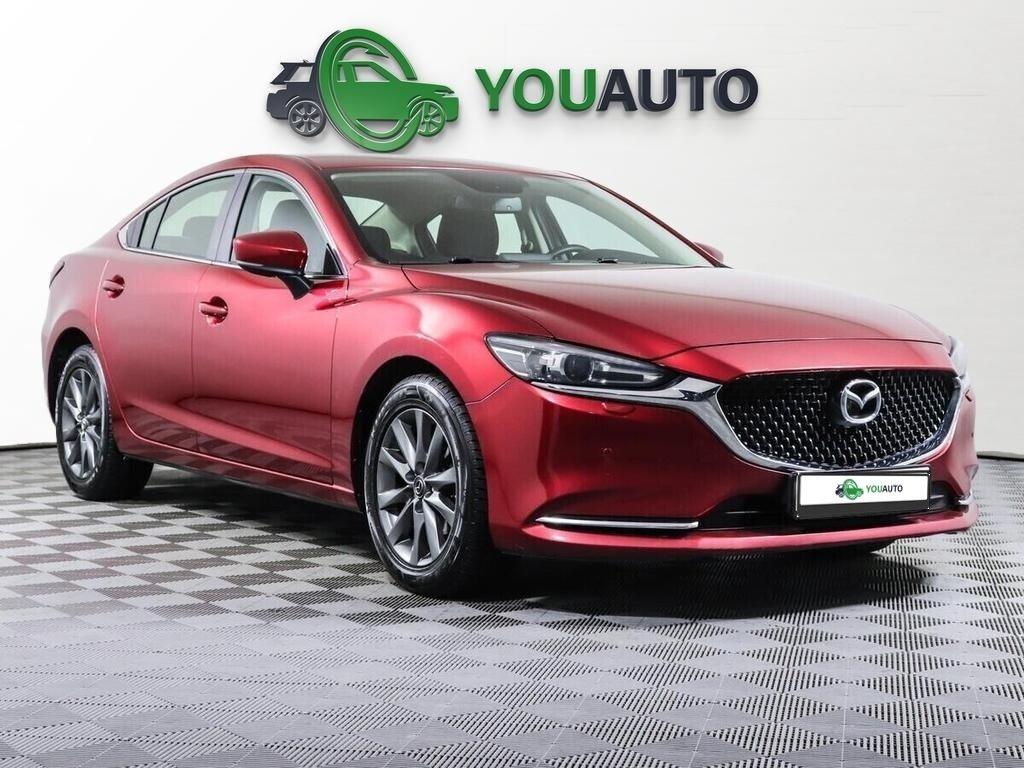 Mazda 6 2019, красный