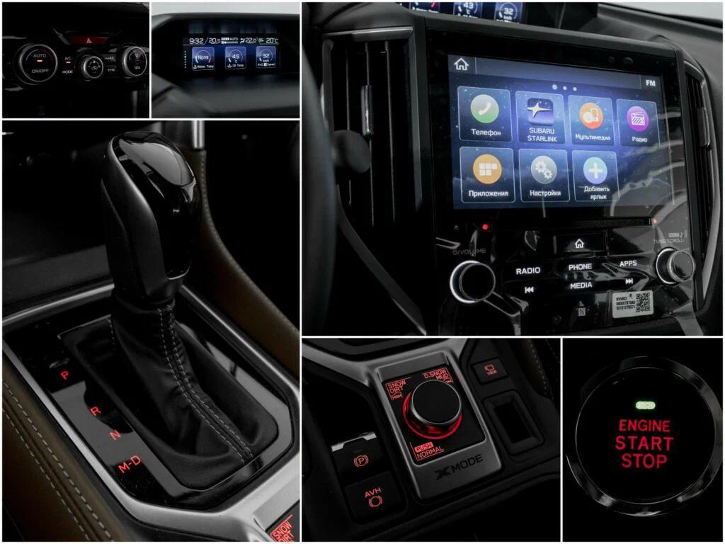 Subaru Forester 2021, зеленый