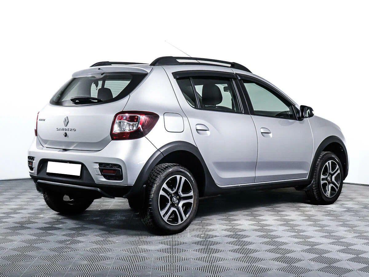 Renault Sandero 2021, серебряный