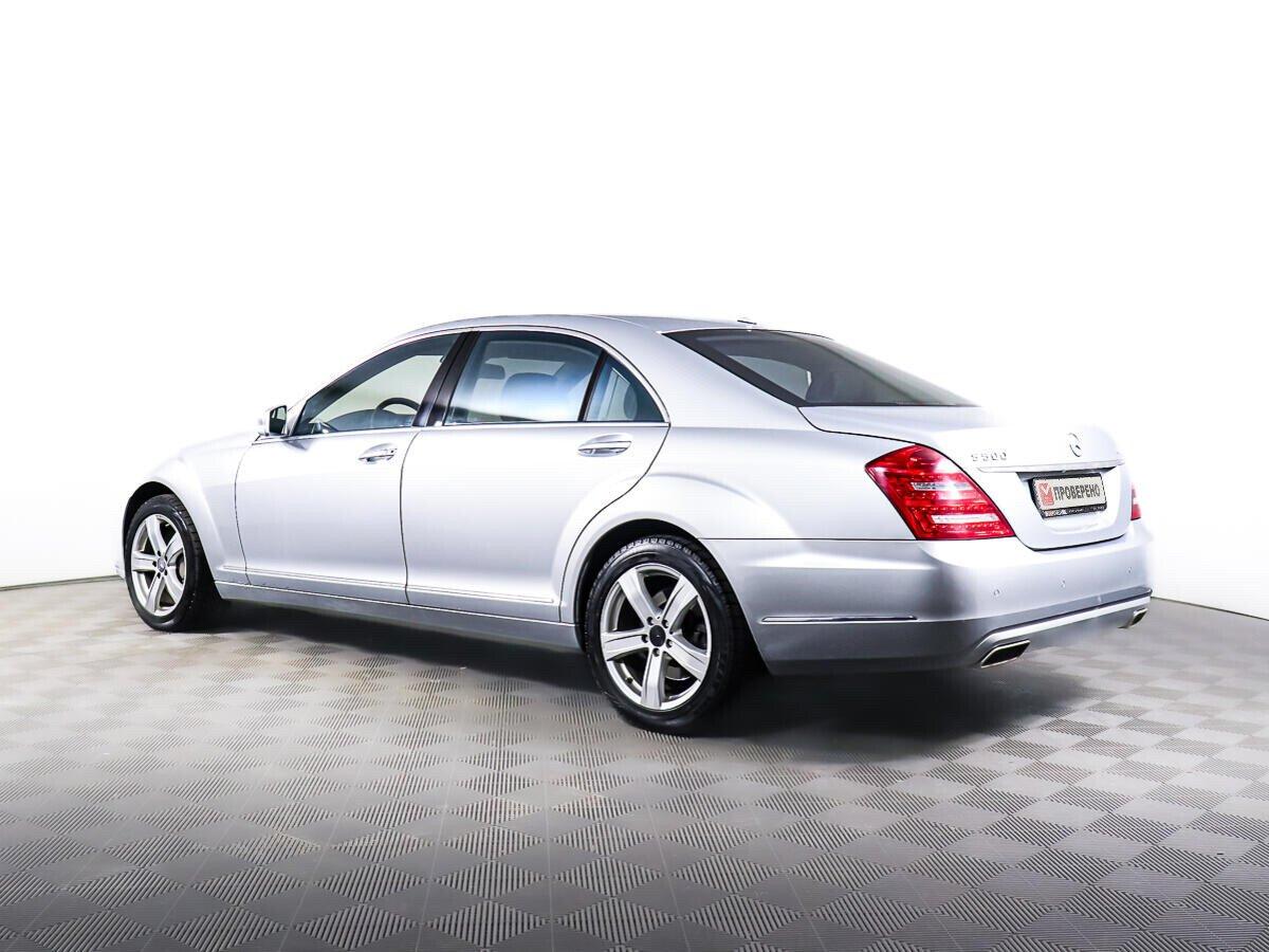 Mercedes-Benz S-Класс 2011, серебряный