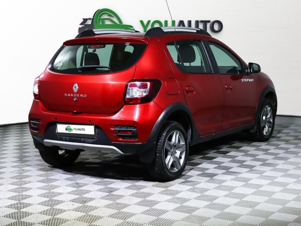 Renault Sandero 2021, красный