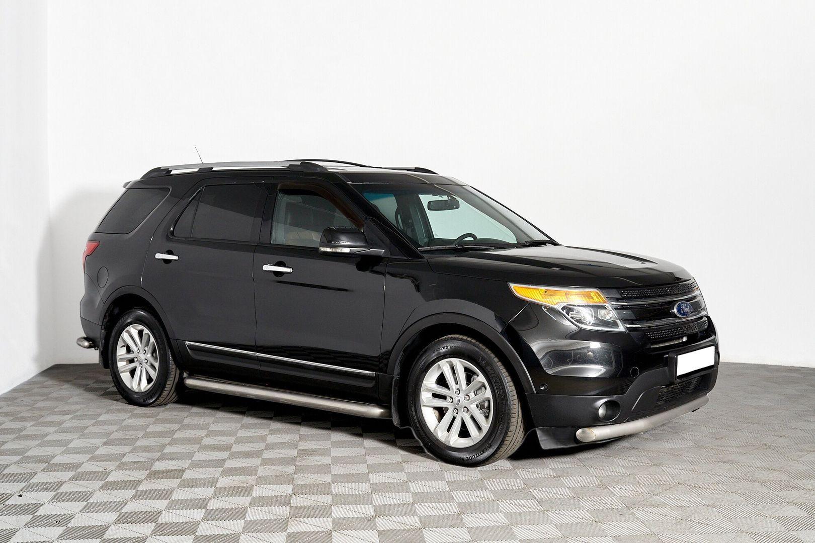 Ford Explorer 2014, черный