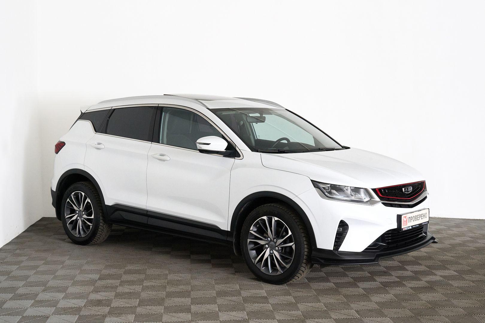 Geely Coolray 2020, белый