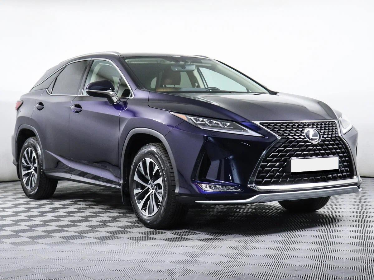Lexus RX 2019, синий