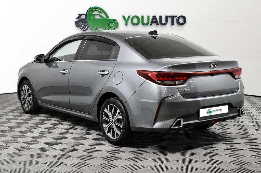Kia Rio 2022, серый