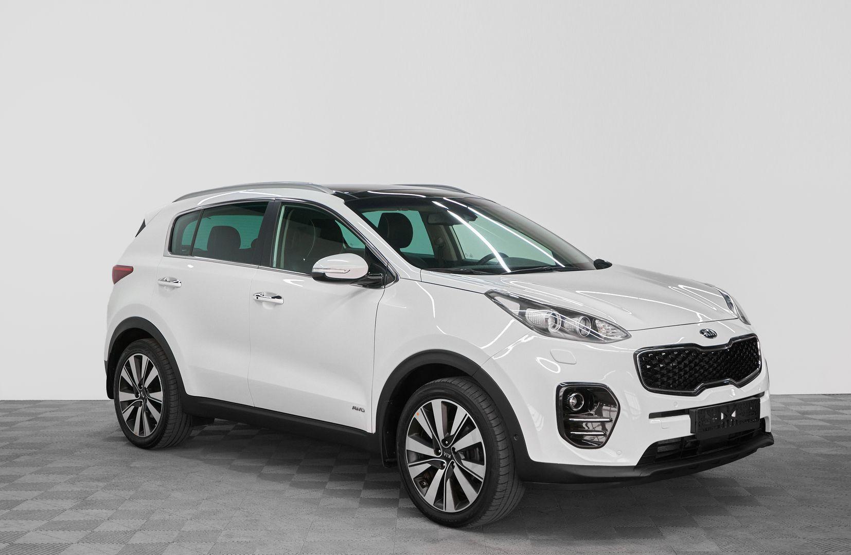 Kia Sportage 2017, белый