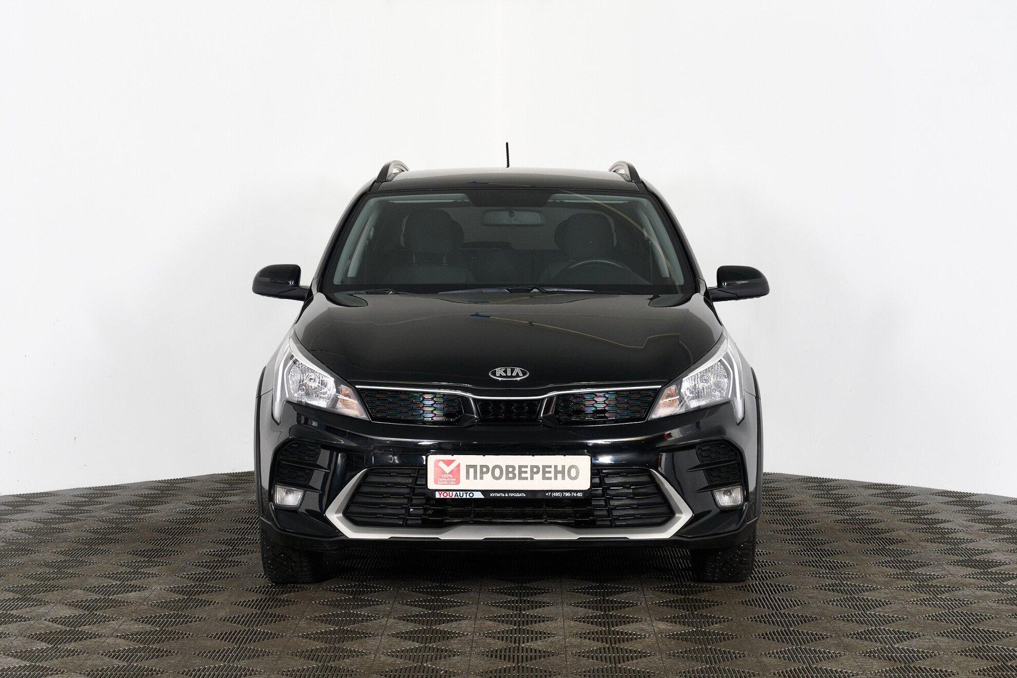 Kia Rio 2021, черный