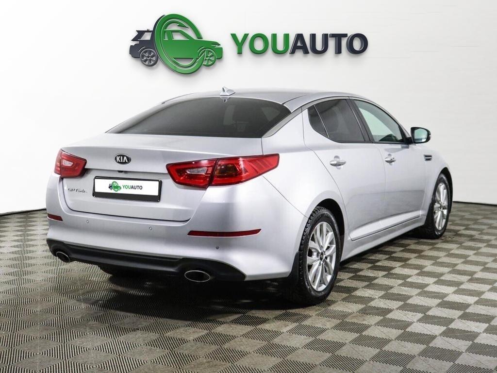 Kia Optima 2015, серебряный