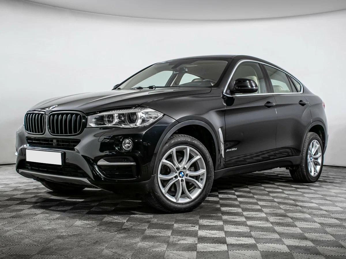 BMW X6 2016, черный