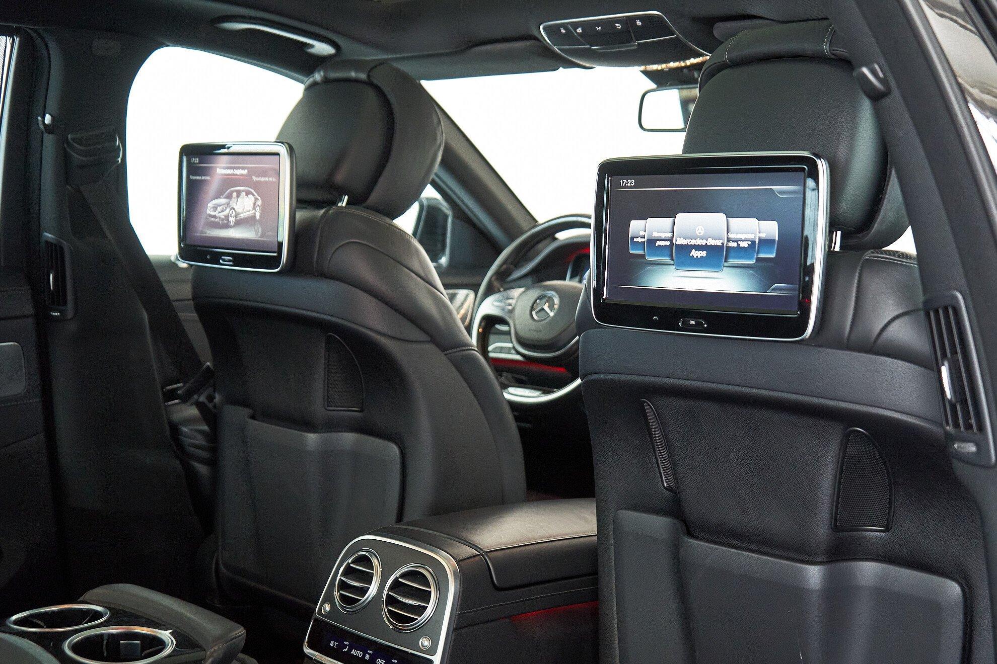Mercedes-Benz S-Класс 2016, черный