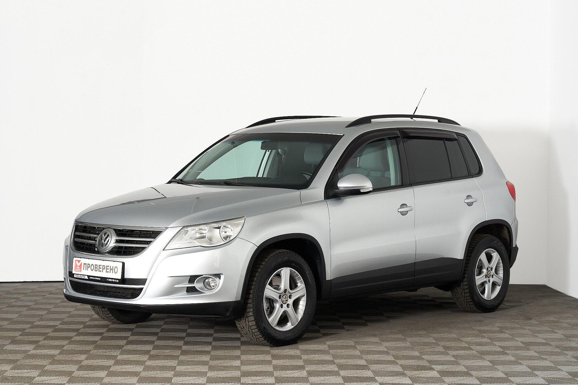 Volkswagen Tiguan 2011, серебряный