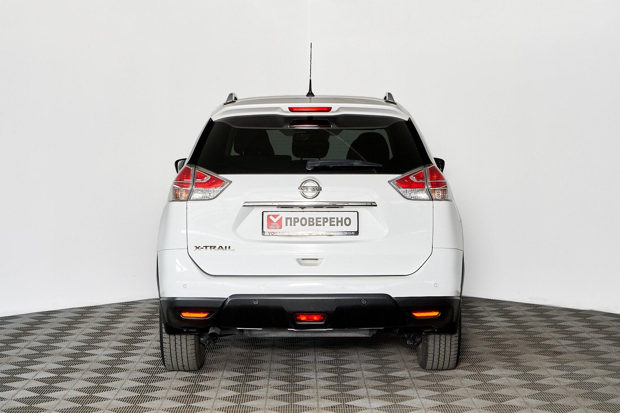 Nissan X-Trail 2017, белый