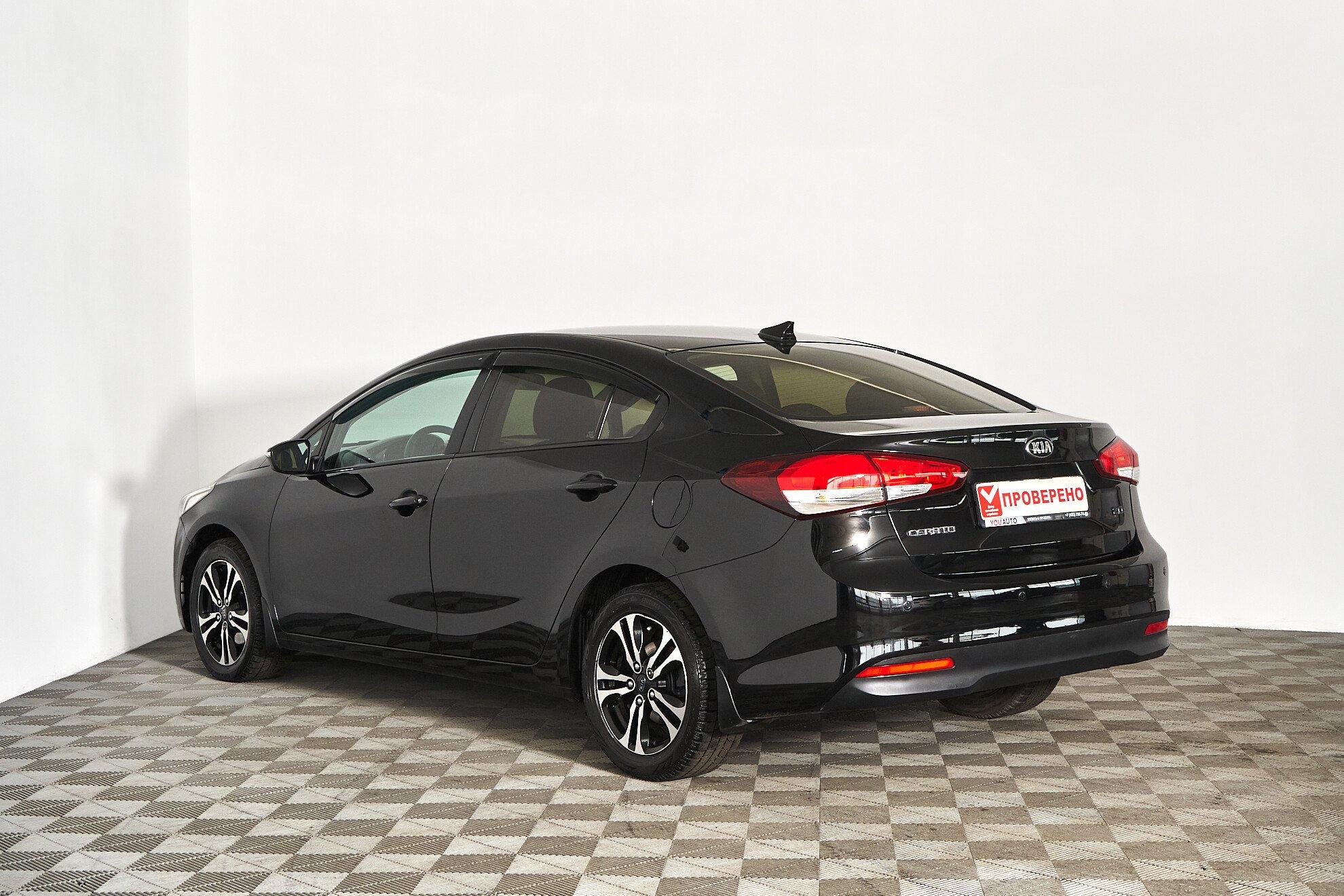 Kia Cerato 2017, черный