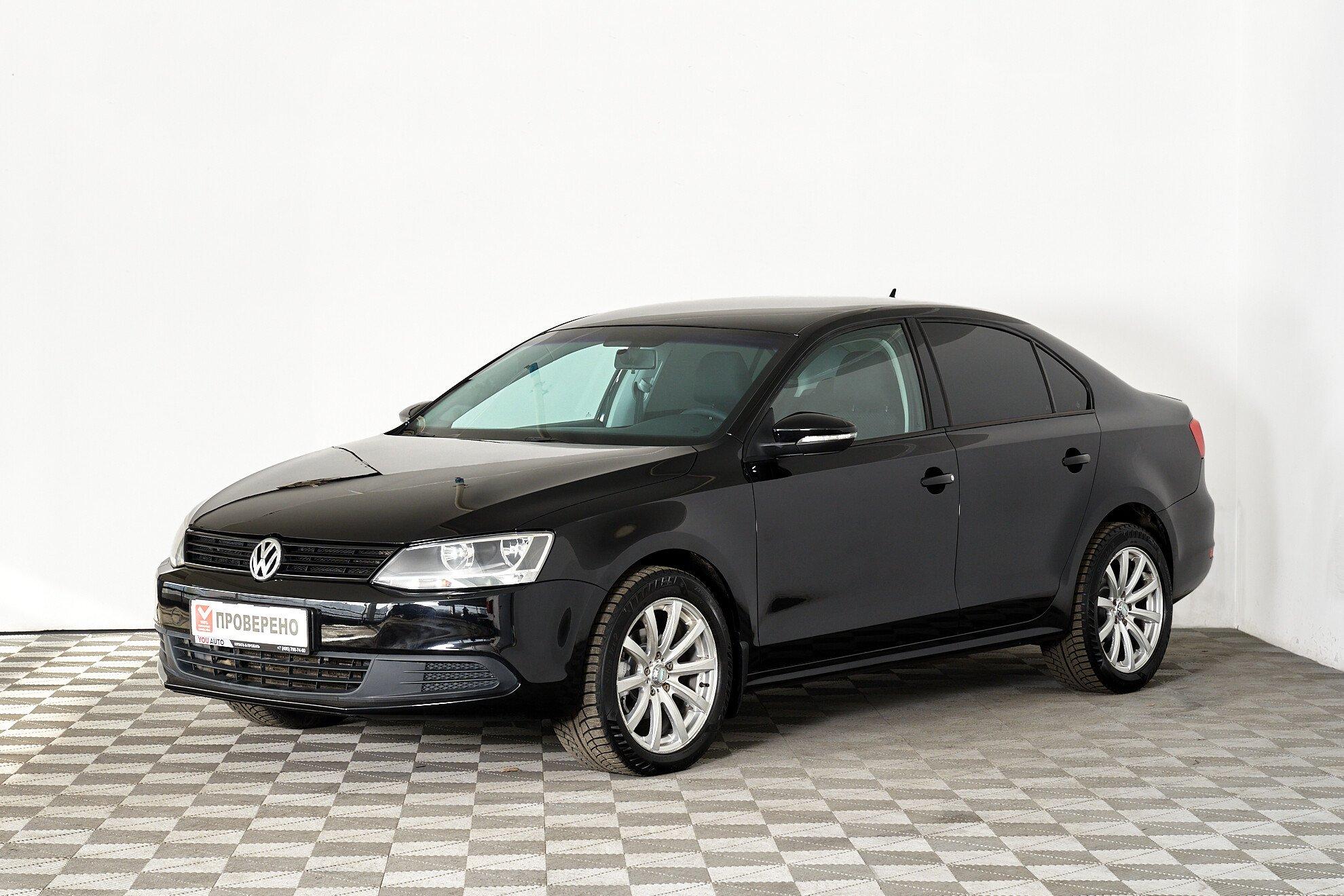 Volkswagen Jetta 2013, черный