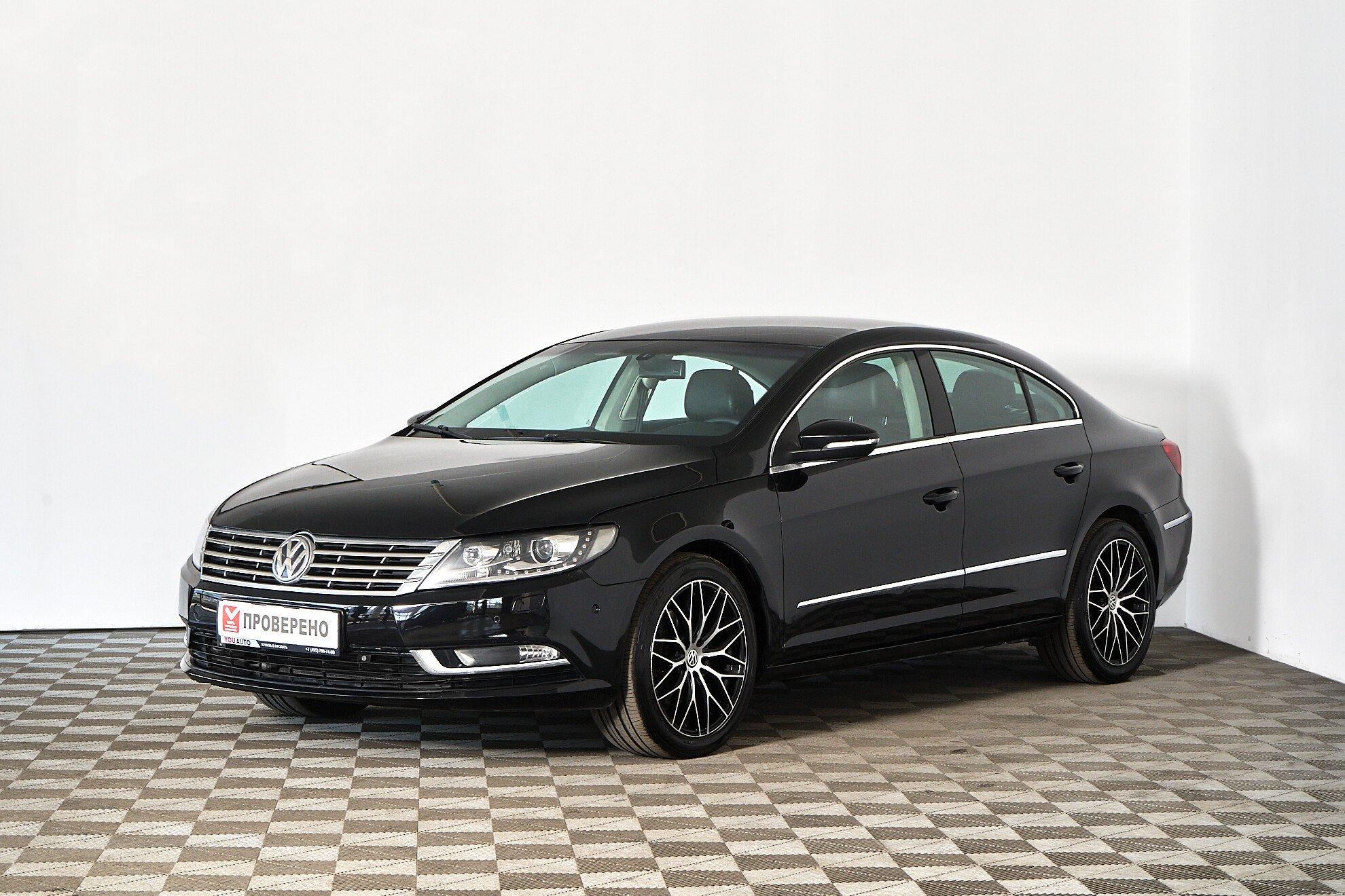 Volkswagen Passat CC 2012, черный