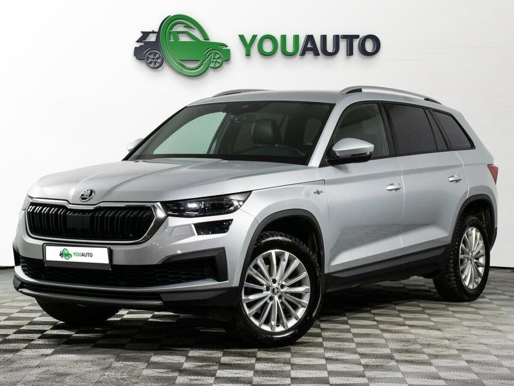 Skoda Kodiaq 2022, серый