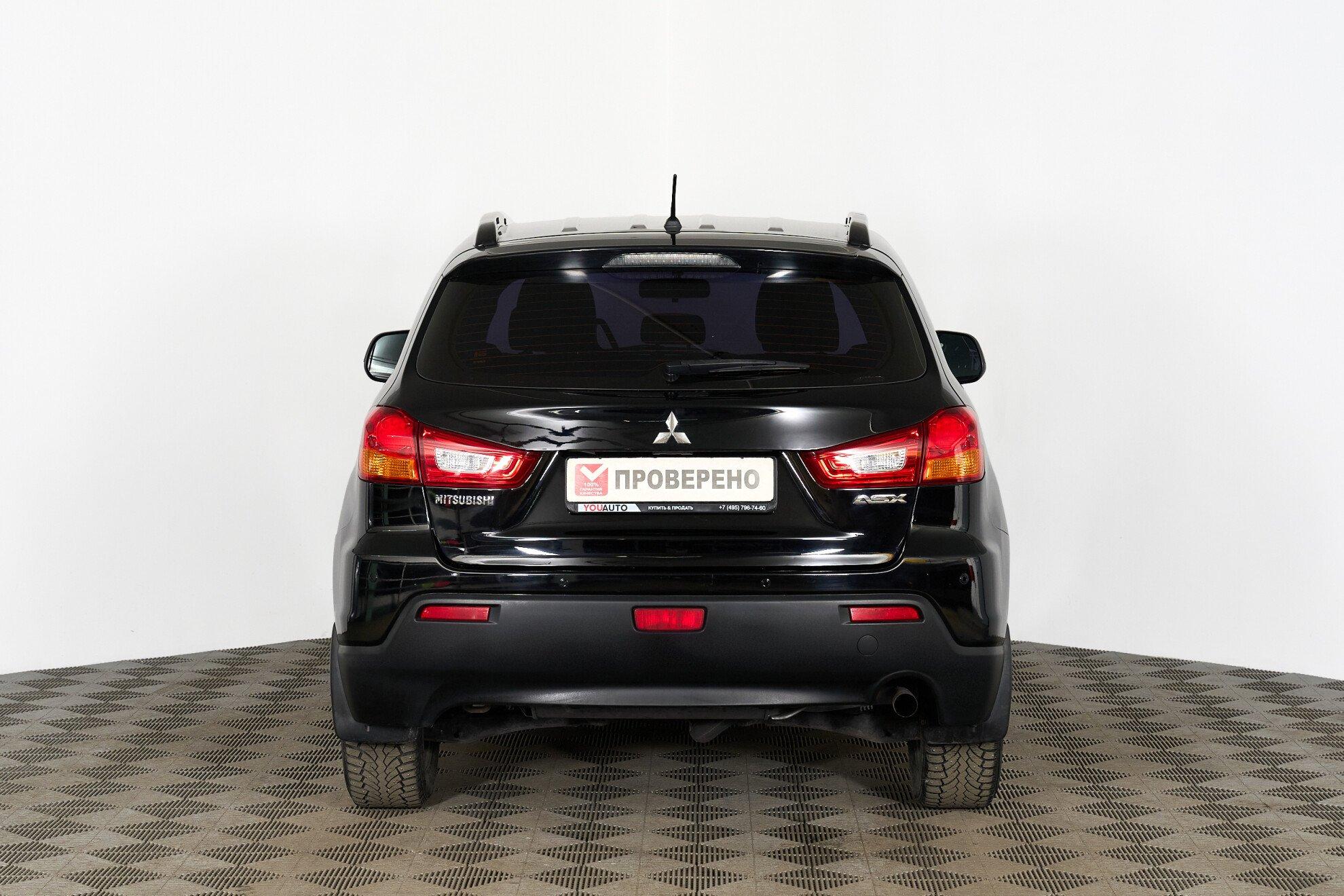 Mitsubishi ASX 2012, черный