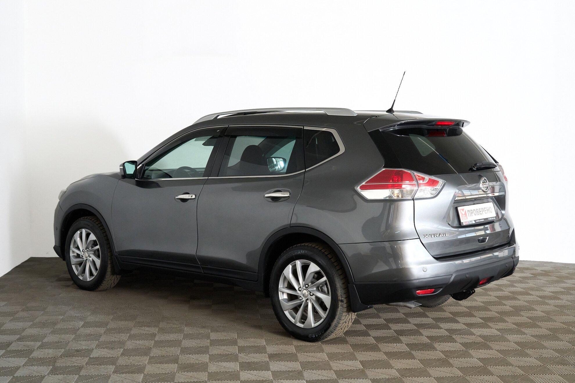 Nissan X-Trail 2016, серый