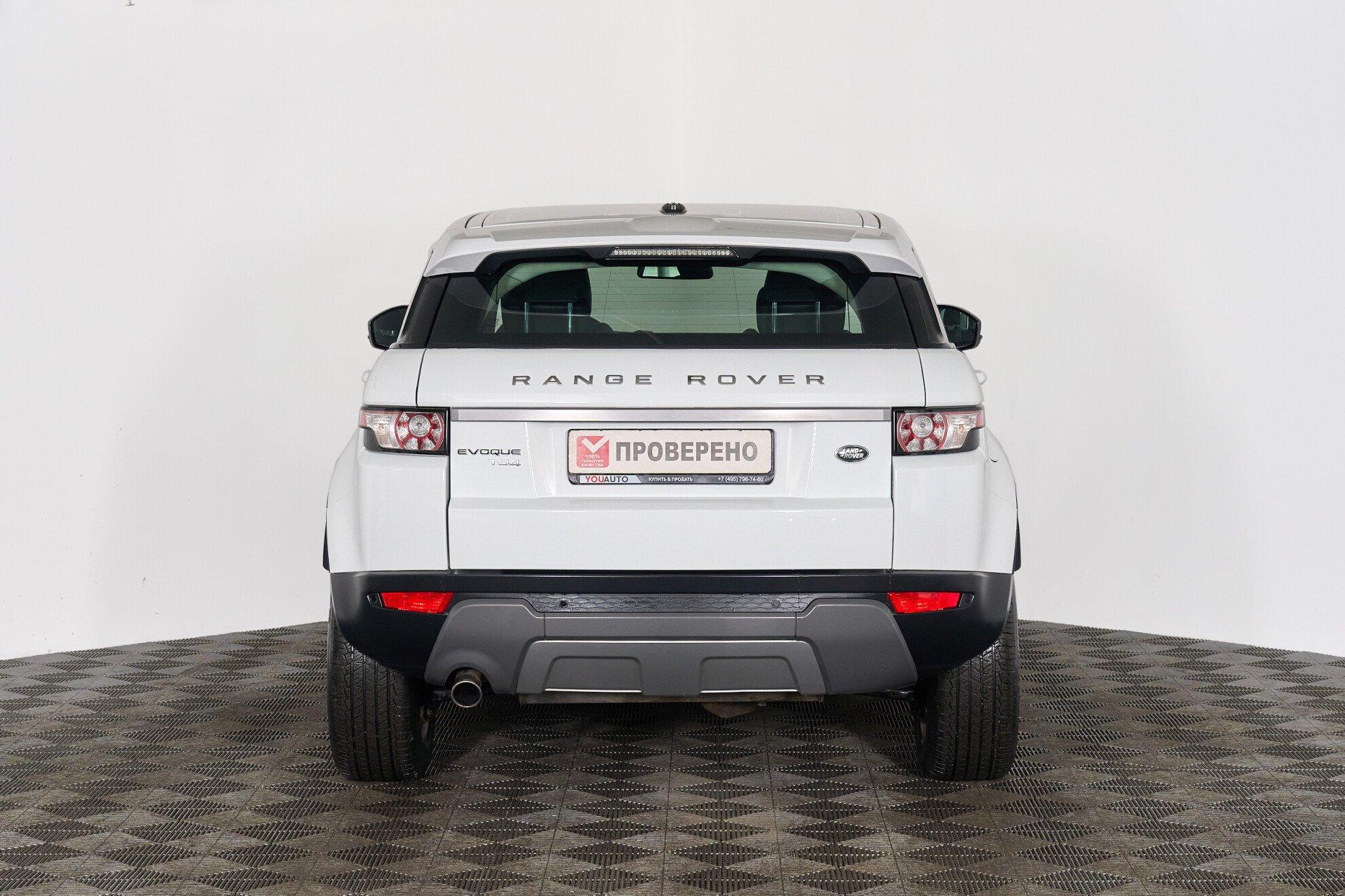 Land Rover Range Rover Evoque 2014, белый