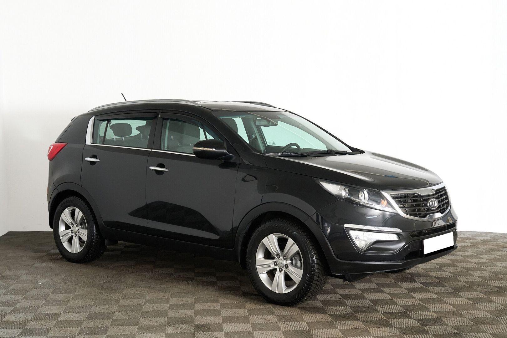 Kia Sportage 2012, черный