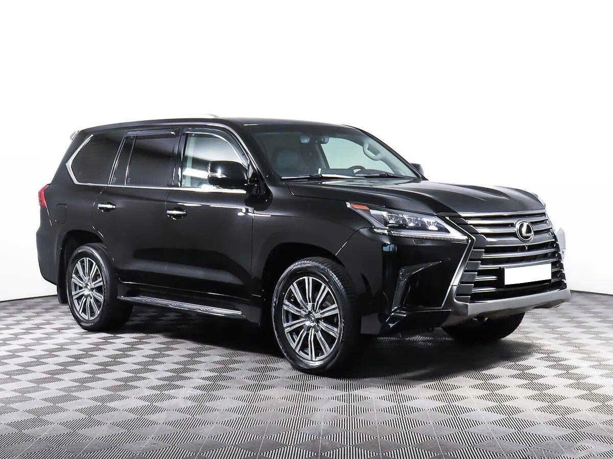 Lexus LX 2021, черный