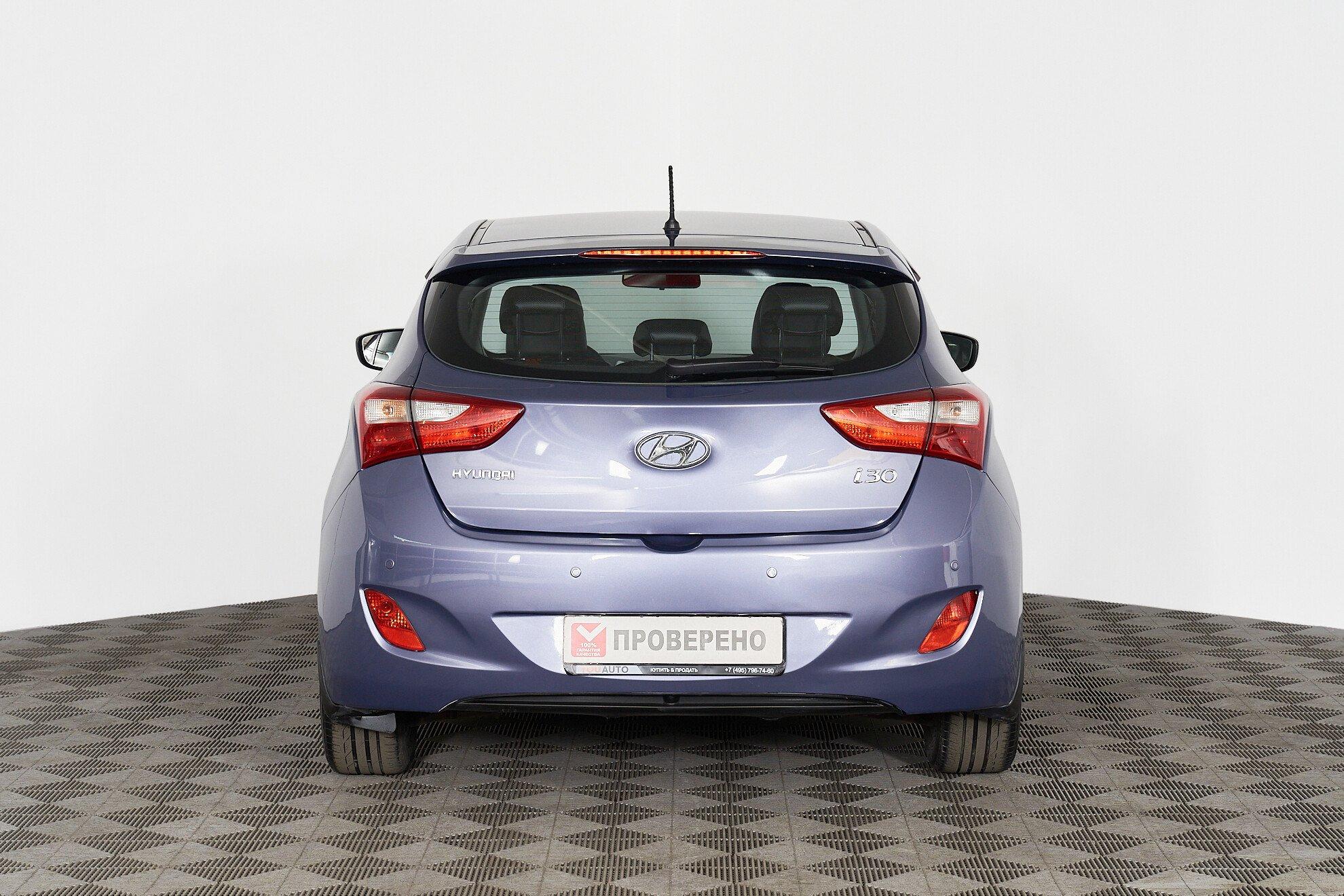 Hyundai i30 2012, синий