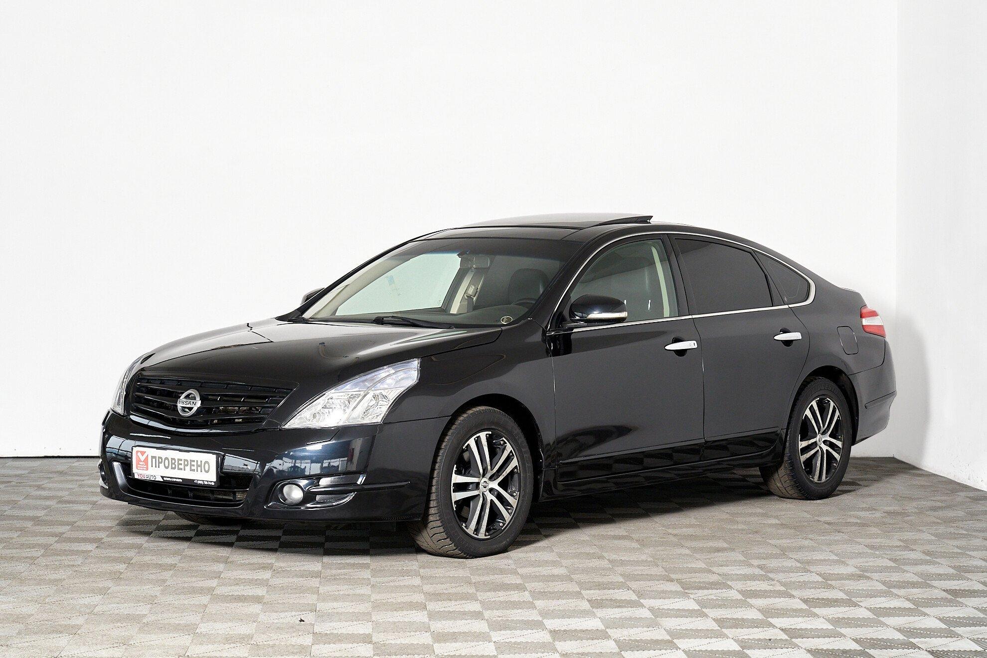 Nissan Teana 2010, черный