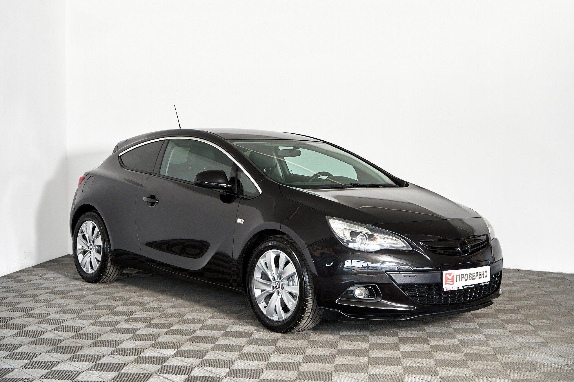 Opel Astra 2013, черный