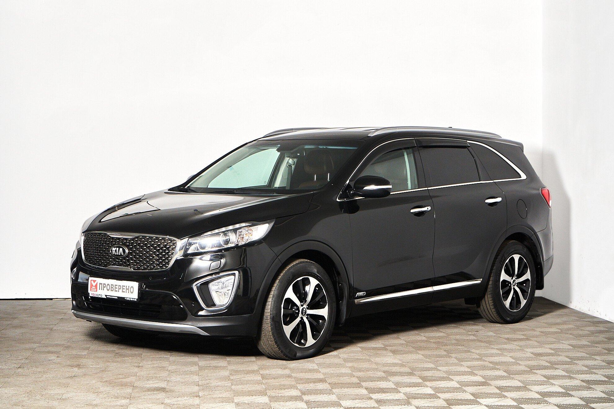 Kia Sorento 2017, черный