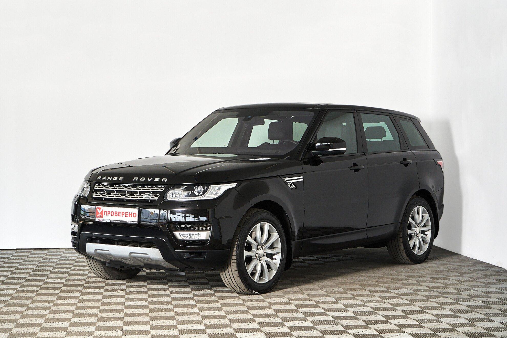Land Rover Range Rover Sport 2013, черный