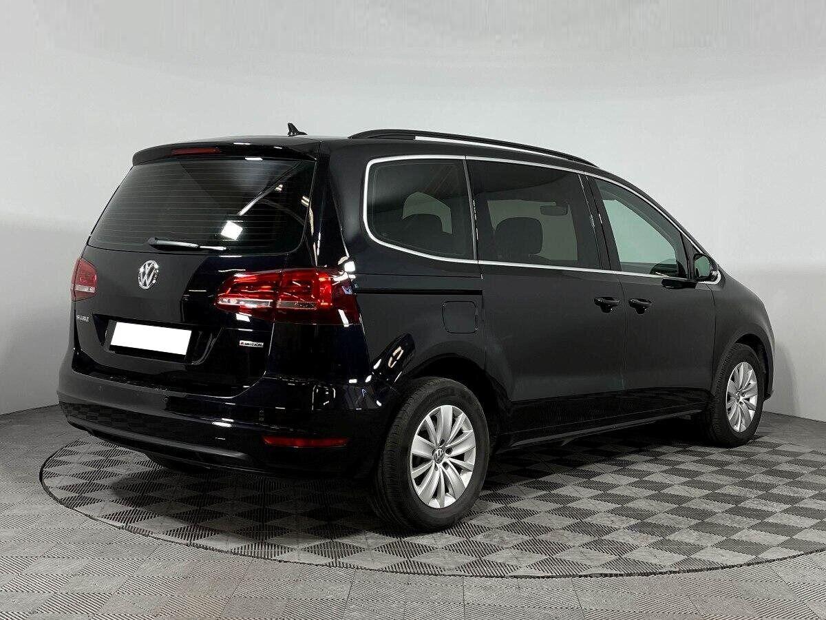 Volkswagen Sharan 2018, черный