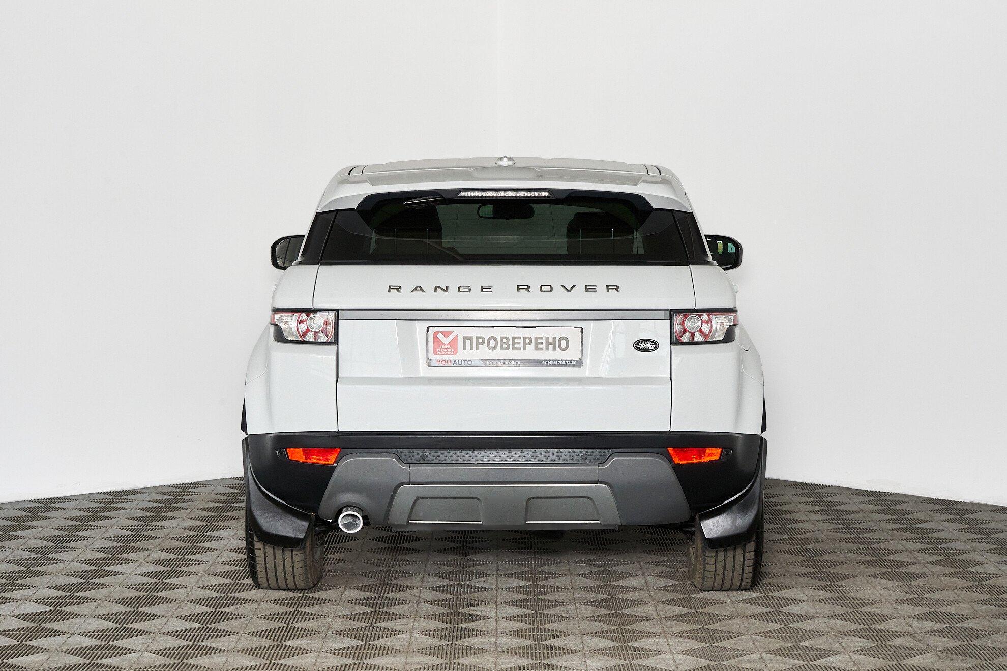 Land Rover Range Rover Evoque 2012, белый