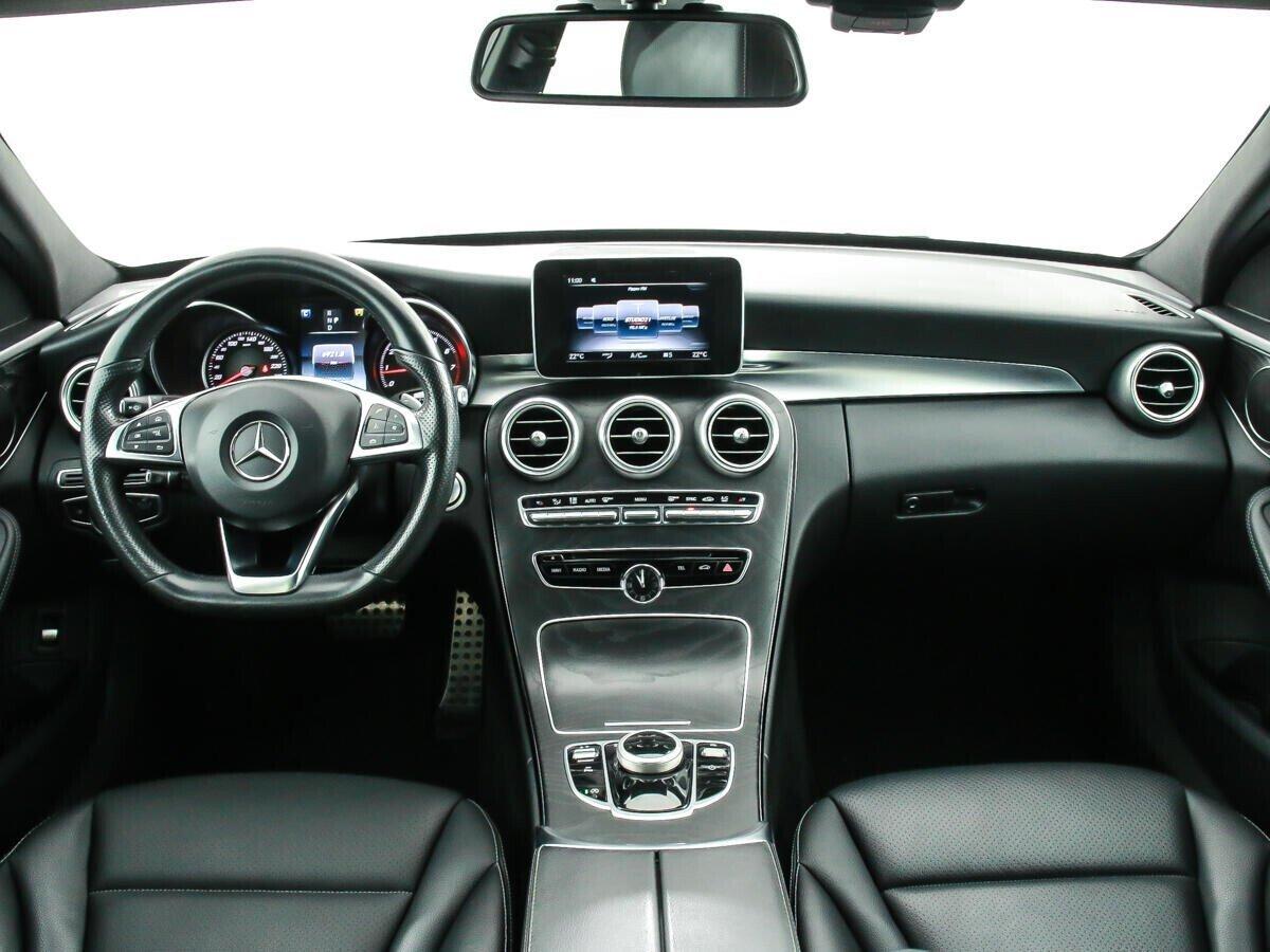 Mercedes-Benz C-Класс 2018, синий