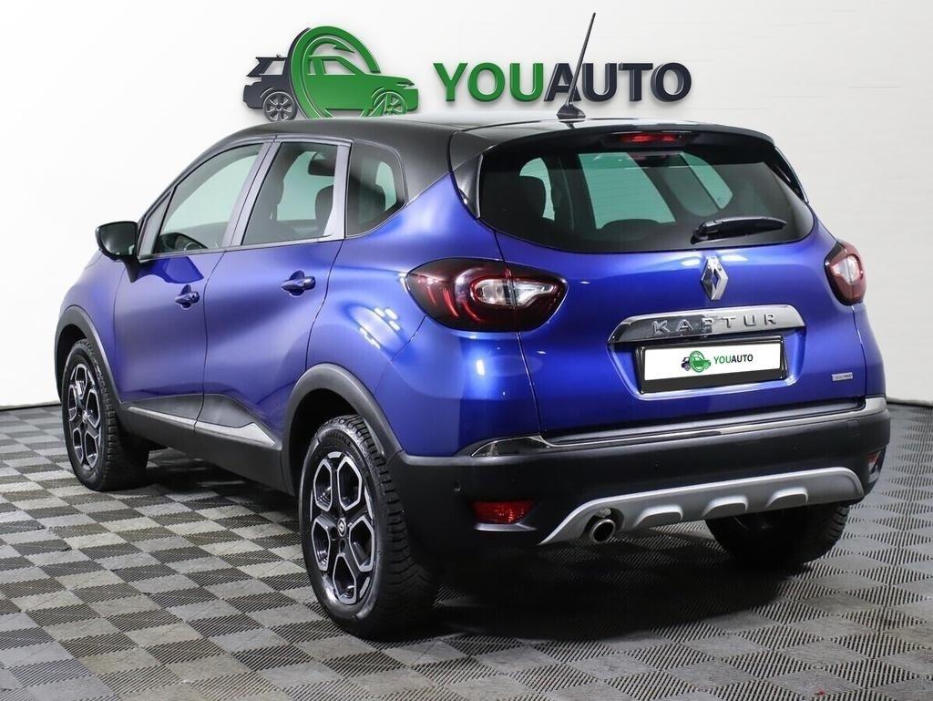 Renault Kaptur 2021, синий