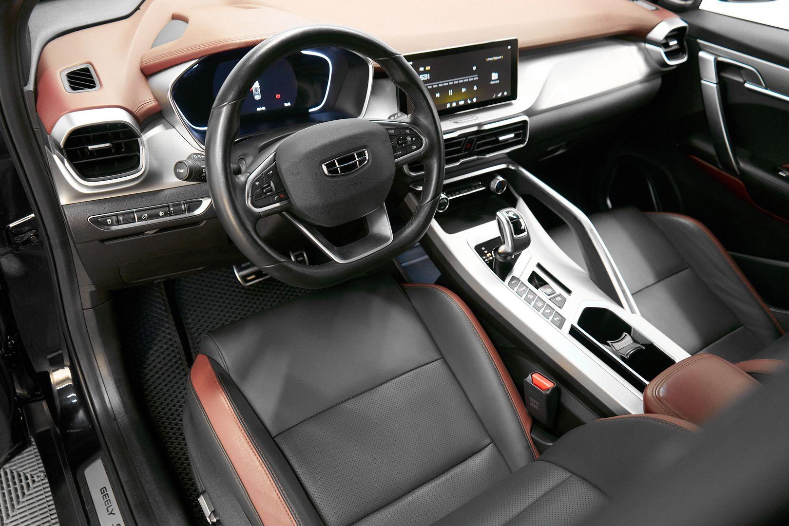 Geely Coolray 2021, черный
