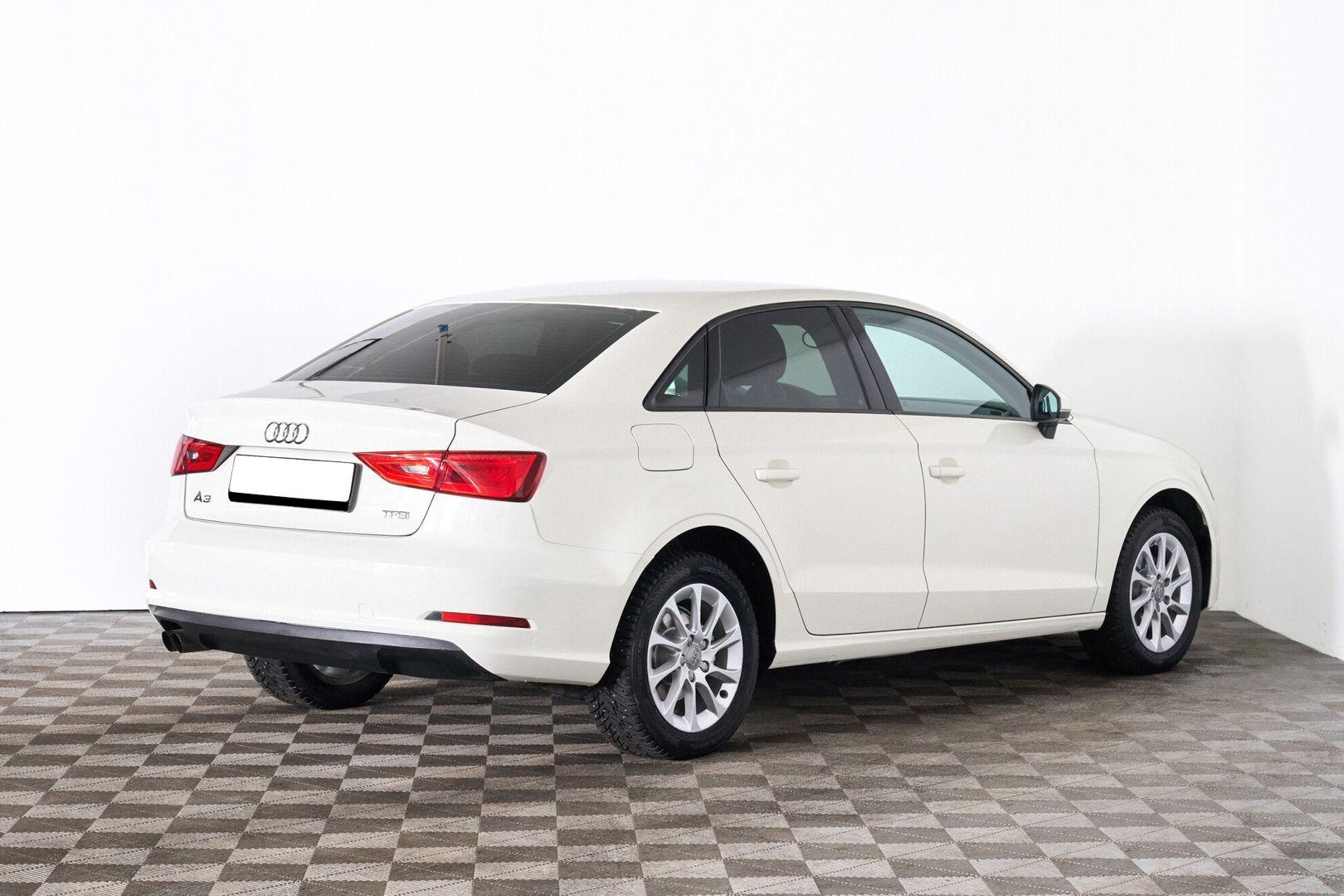 Audi A3 2014, белый