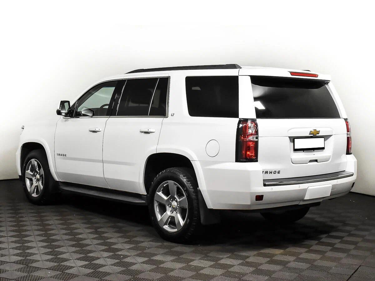 Chevrolet Tahoe 2016, белый