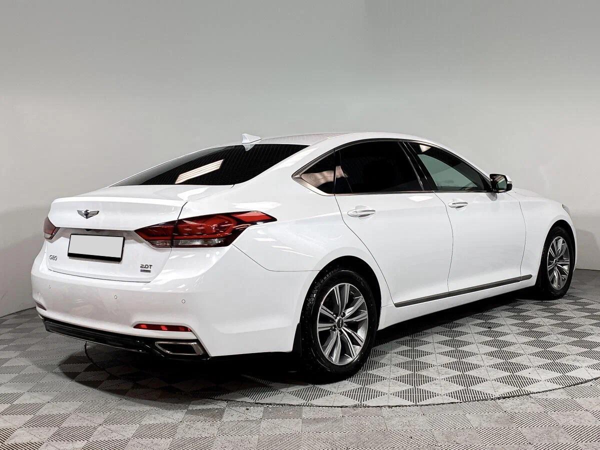 Genesis G80 2019, белый