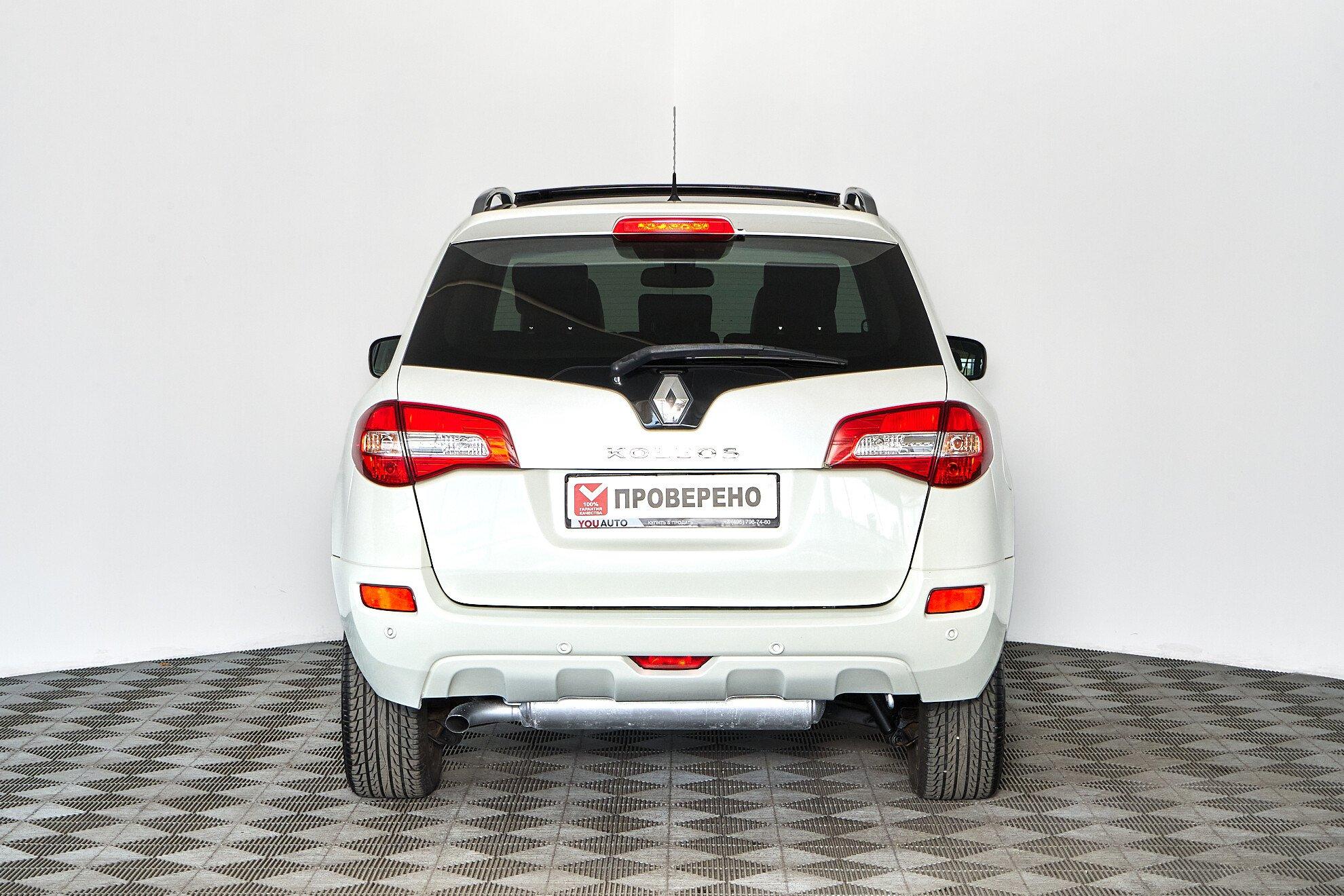 Renault Koleos 2011, белый