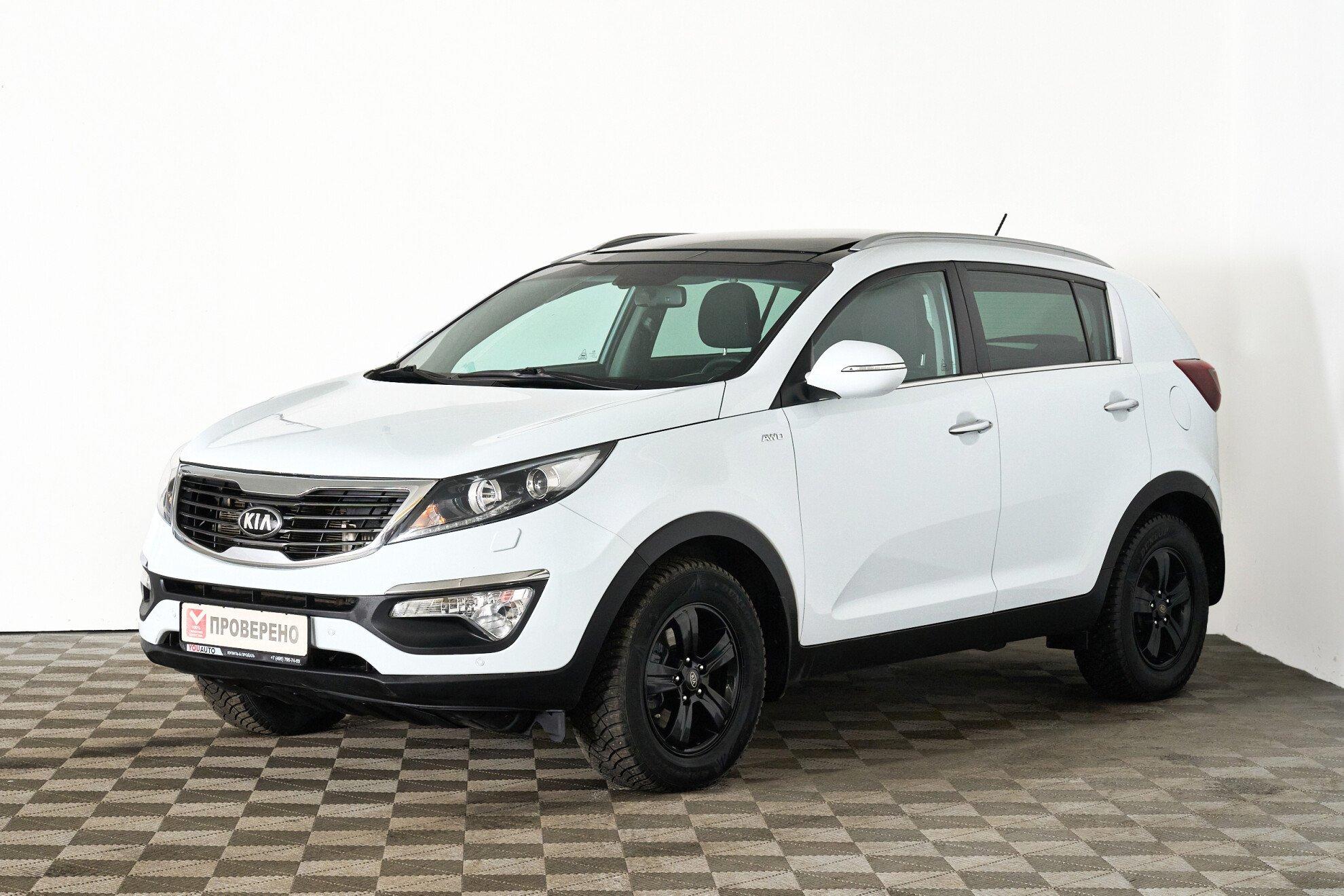 Kia Sportage 2013, белый