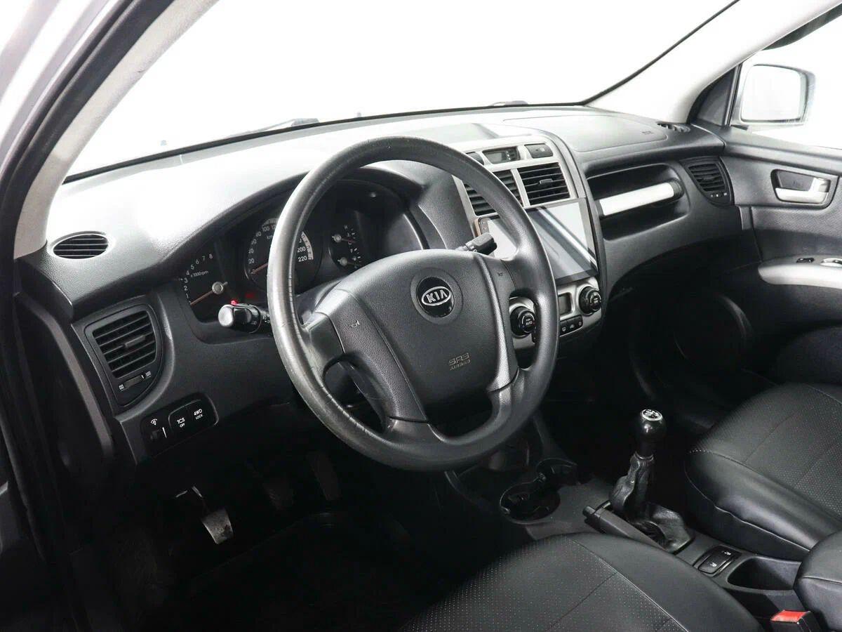 Kia Sportage 2007, серебряный