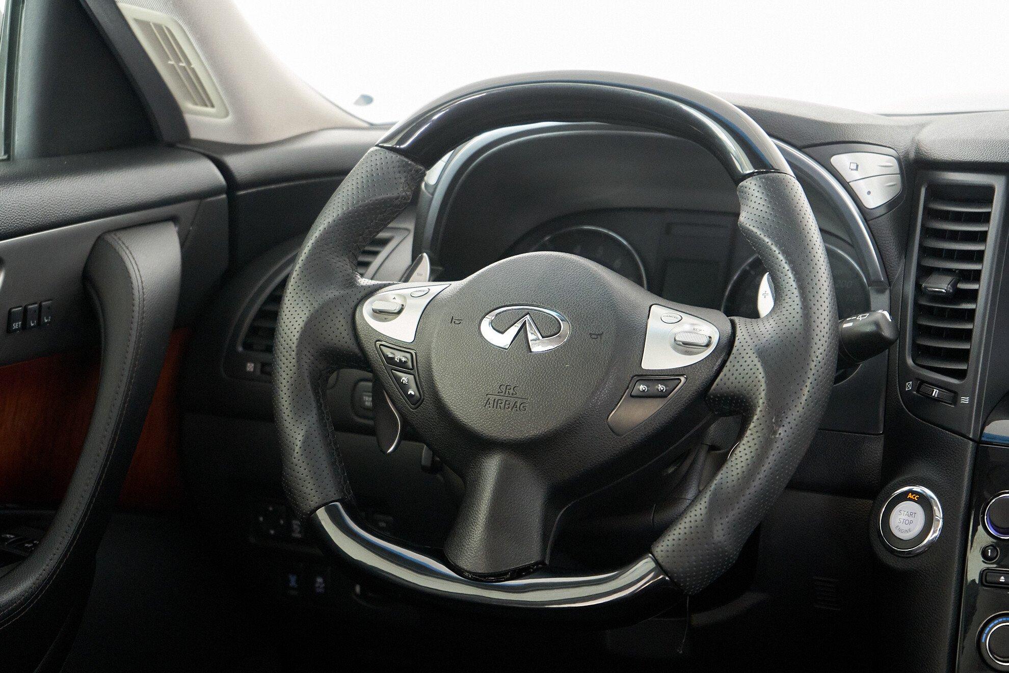 Infiniti QX70 2013, синий