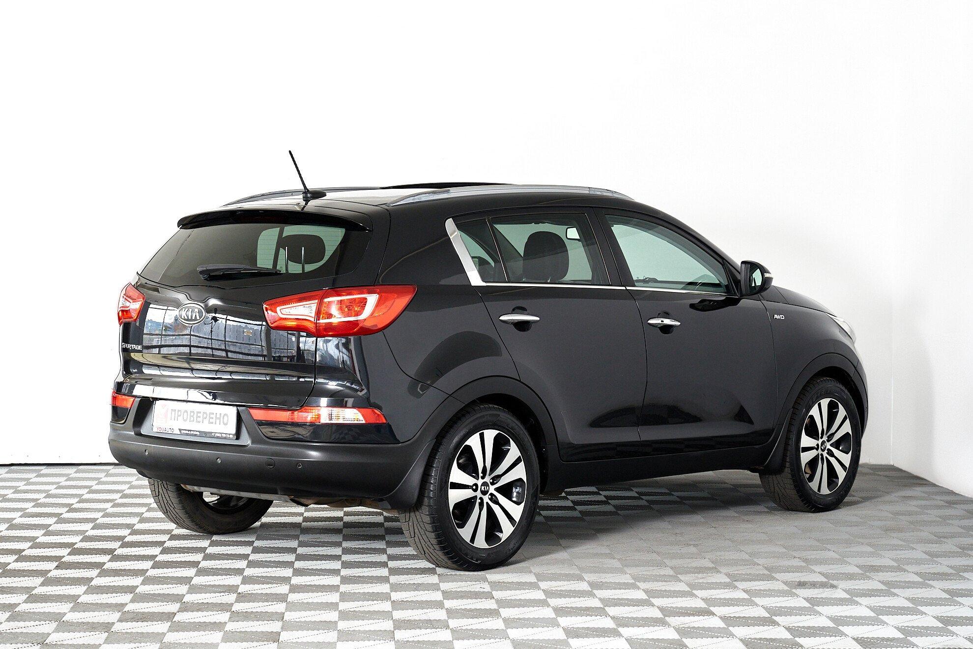 Kia Sportage 2012, черный