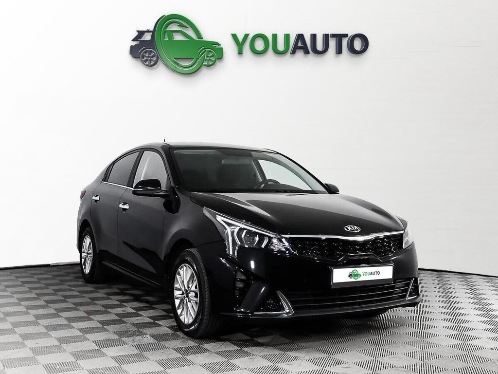 Kia Rio 2021, черный